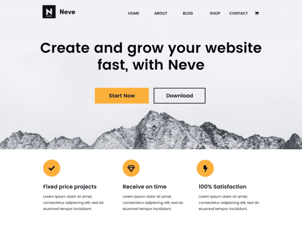 Free WordPress Theme Neve