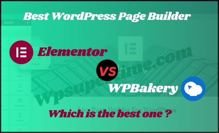 Elementor vs WPBakery wpsupertime